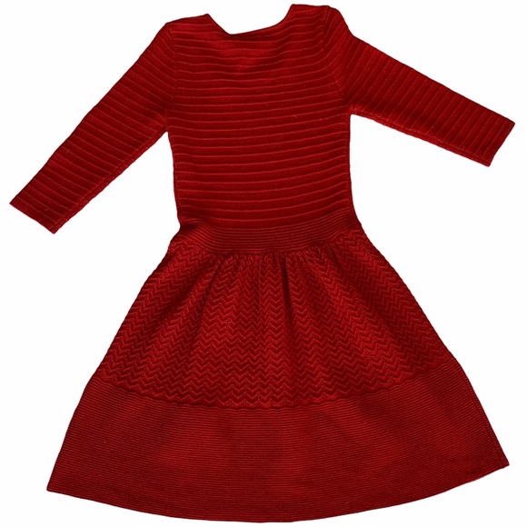 Teeze Me Ribbed Knit Mini Dress sz M - Picture 2 of 4